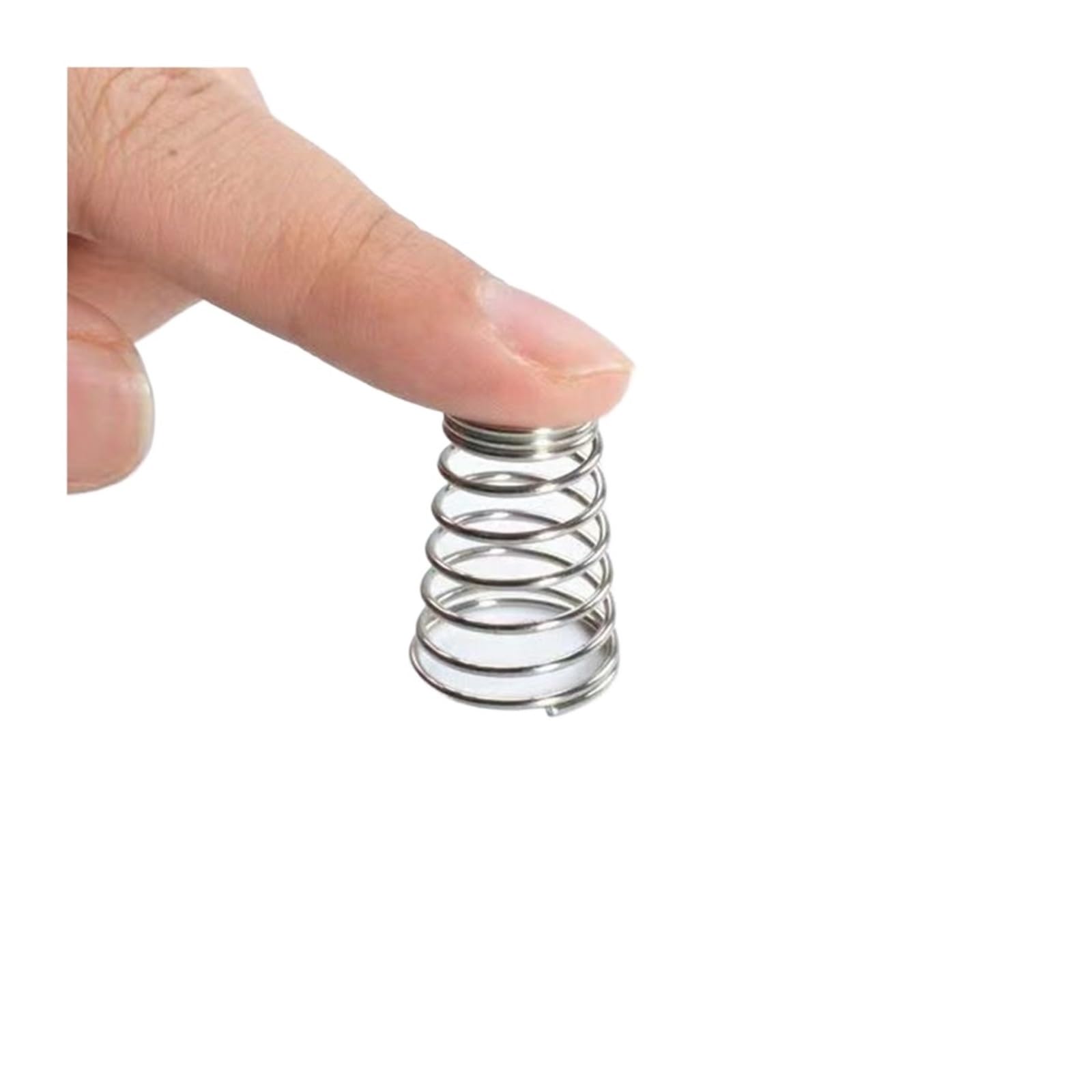 Kegelförmige Druckfeder 10 Teile/los Turm Federn Konische Druckfeder Kegel Druck Draht Durchmesser 0,3-1,0mm Höhe 5-30mm(1.0x10x12x25mm)