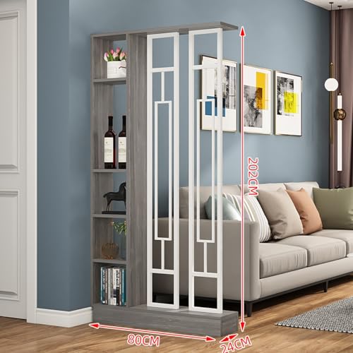 Cloison de séparation en bois avec rangement pour optimiser l'espace - 4