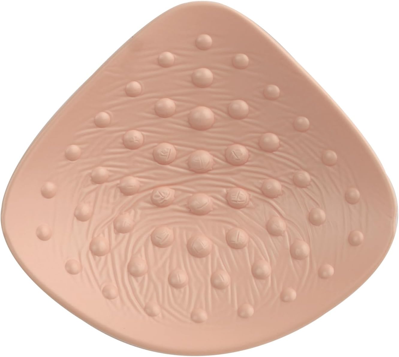 Breast Prosthesis for Mastectomy Women, Massage Post Surgical Breast Forms Triangle Swim Concave Bra Inserts(1 Piece)