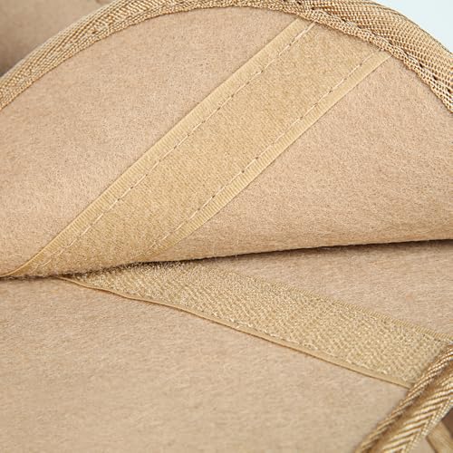 Image of House of Quirk Car Trunk Organizers Large Anti Slip Car Trunk Compartment Boot Storage Organizer Utility Tool Bag (Beige)