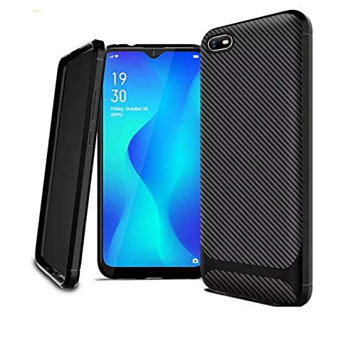 Craftech Shockproof Carbon Fibre Soft Silicon Armor Back Cover Case for Pixel 3A