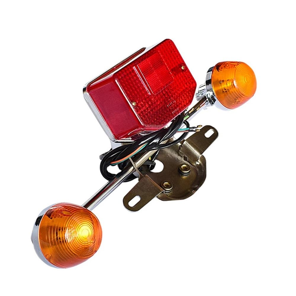 Segnale Luce Freno Lampada Di Coda Del Motociclo Luce Arresto Freno Posteriore Per SDH125 CM125 Con Luci Svolta 12V Illuminazione Decorativo Universale