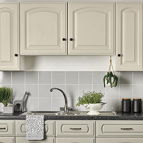 Rust-Oleum abwaschbare Küchenschrankfarbe in weiß mit Matt Finish - Antik Weiβ 750ML – Ansicht 2