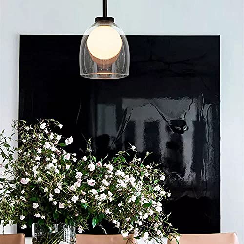 Iluminación colgante gris para decorar la cabecera del dormitorio 5