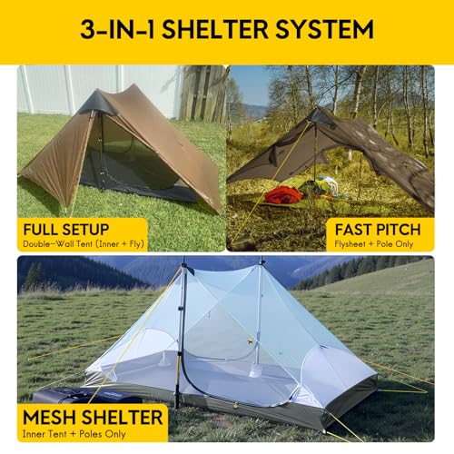 LANSHAN Ultralight 2-Person Tent