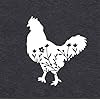 GEMLON Women The Chicken Whisperer Shirt Funny Graphic Farm Life Tee Casual Sleeve Top (Dark Grey, S)