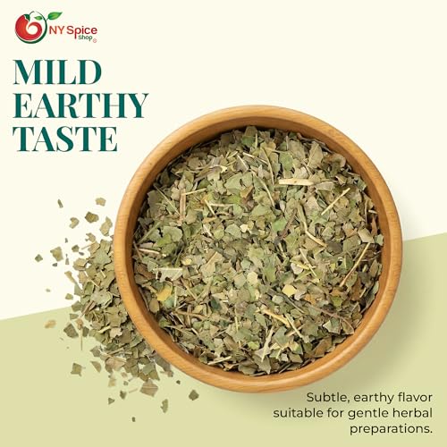 Image of NY Spice Shop Black Walnut Leaf Cut And Sifted - 4 Ounce Culinary Ingredient Juglans Nigra - Traditional For Cooking Brewing Blending - Aromatic Leaf Material For Infusions
