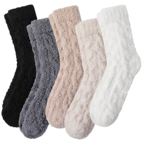 fauson Plush Sleeping Slipper Socks