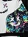 WDIRARA Boy's 2 Piece Outfits Colorful Graphic Print Long Sleeve Hoodie and Sweatpants Set Tracksuit Black and White 15Y