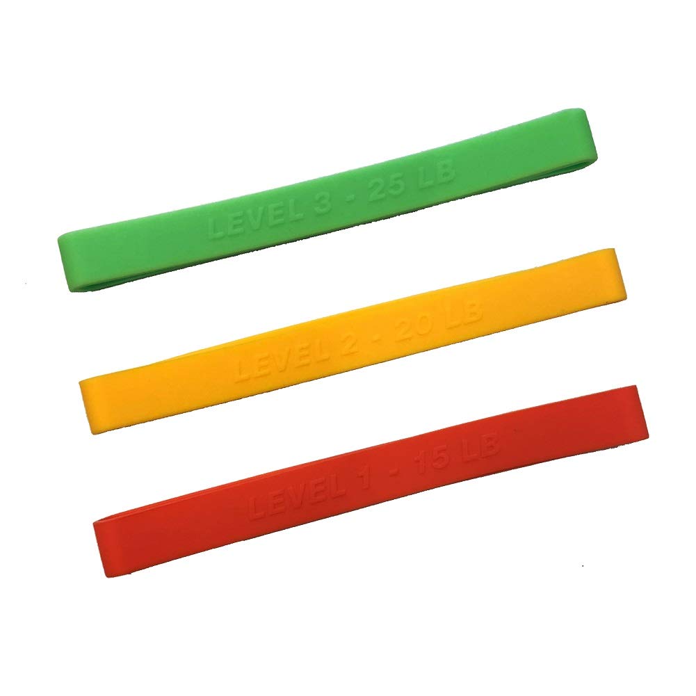 3 Pack Power Resistance Band Fit For Upper Body Wonder Arm Workout Fitness Machine