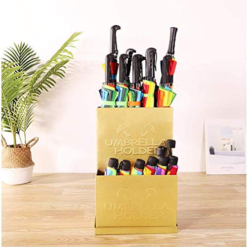 Porte-parapluies design or multifonctionnel pour hall de standing