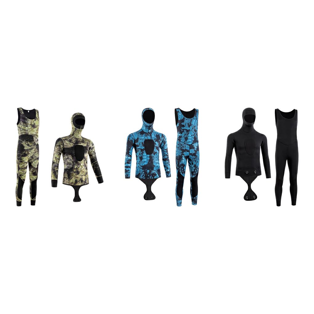 Traje de neopreno de natación cálido y cómodo: protege la cabeza con capucha Mono de surf para traje de baño de agua fría Goma resistente al desgaste