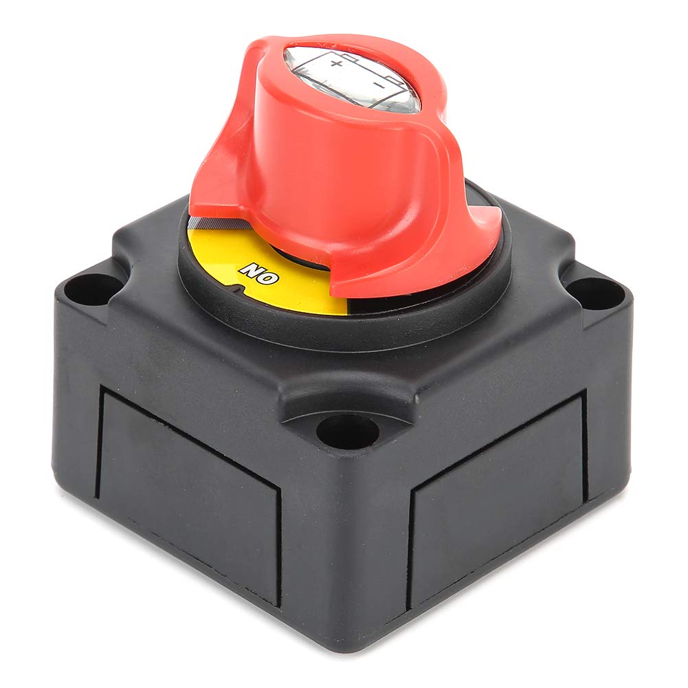 12V 300a High Current Battery Disconnect Switch Knop, Aan/Uit-schakelaar voor auto, camper, marine, jacht, boot, aanhangwagen, energiebeheer, eenvoudig te gebruiken, duurzaam materiaal - Battery Kill