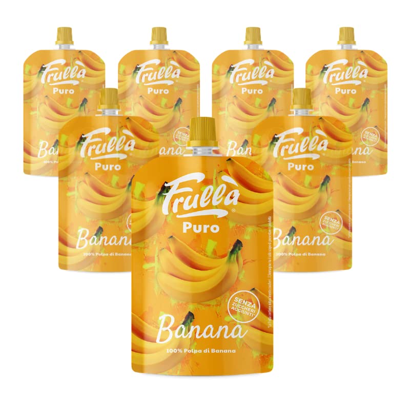 Frutta Frullata Puro 100% Banana – Pack 10 Pezzi