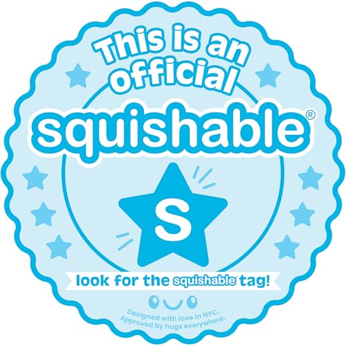 Peluche douce Fantôme Gluant Squishable : texture billes et format mini de 15 cm