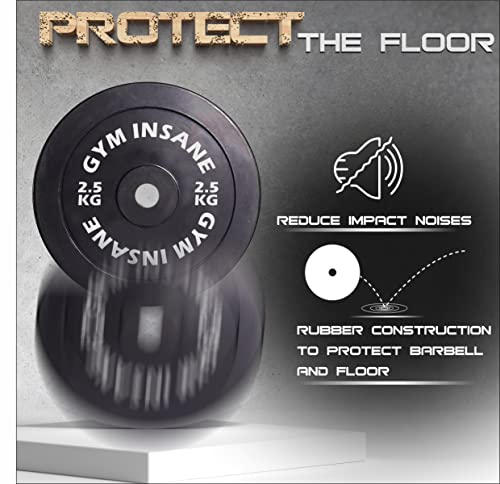 Image of 32kg rubber plates home gym set iron dumbbell set 5 feet straight rod 20mm, 3feet curl rod pushup stand gym set for home workout with accessories exercise equipment for men & women.