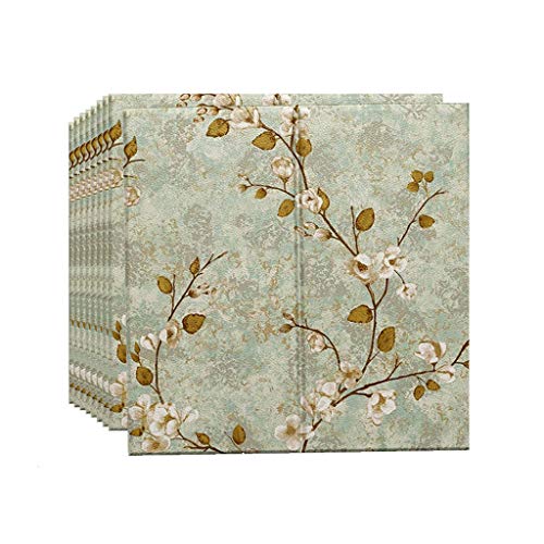 Foam Brick Wall Panels Background Wall Foam Imitation Tiles Retro 3D Wallpaper Insulation 7070cm Wall Stickers for Living Room Bedside Pastoral Decor Wall Panel Waterproof Moisture-Proof