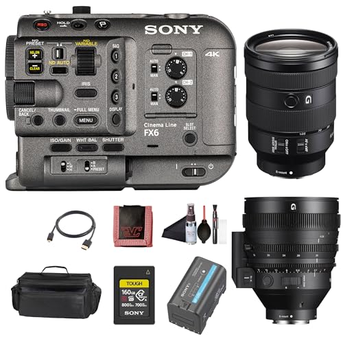 Sony FX6 Kit Cámara Cine con Lente 24-105mm F4 G OSS miniatura 1