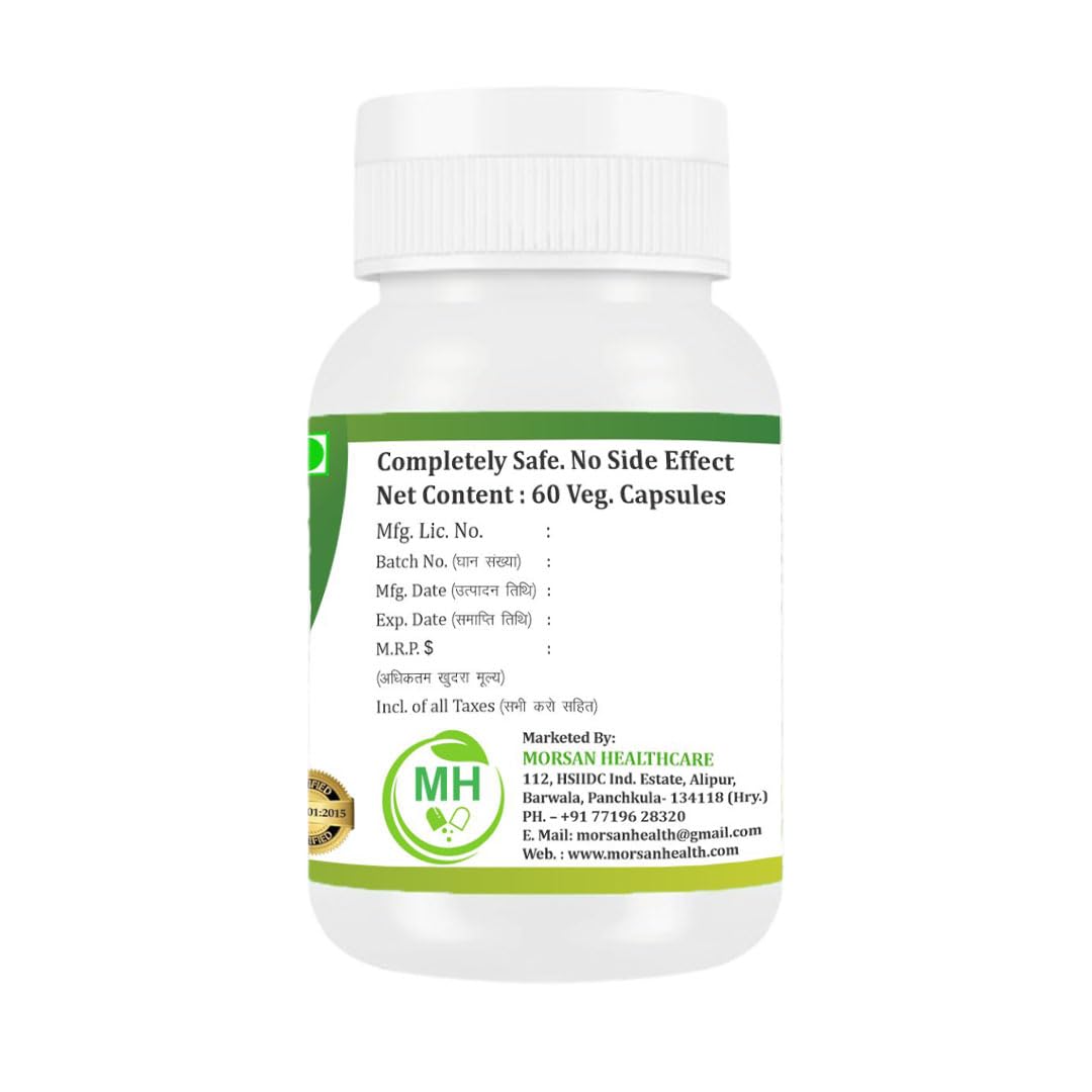 TULSI Capsules – 60 Veg Capsules | Pure Holy Basil Extract (Ocimum sanctum) | Natural Ayurvedic Herbal Supplement | Plant-Based Formula | Pack of 1 — Amazon image 3