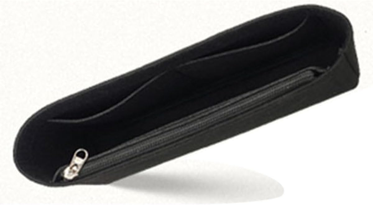 Lckaey Purse Organizer for chanel WOC Handbag organizer Felt Insert Y089-black