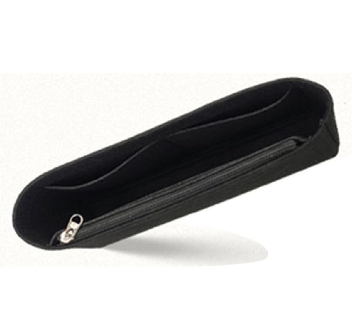 Lckaey Purse Organizer for chanel WOC Handbag organizer Felt Insert Y089-black