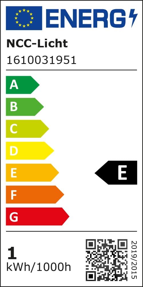 NCC-Licht Illu Lichterkette Komplettset 10m mit 10 E27 Fassungen Grün LED Filament Birne 1W fast 15W klar 120lm 2700K