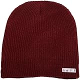 Maße: ca. 23cm x 23cm (BxH) Neff Mütze Daily, Maroon, One size