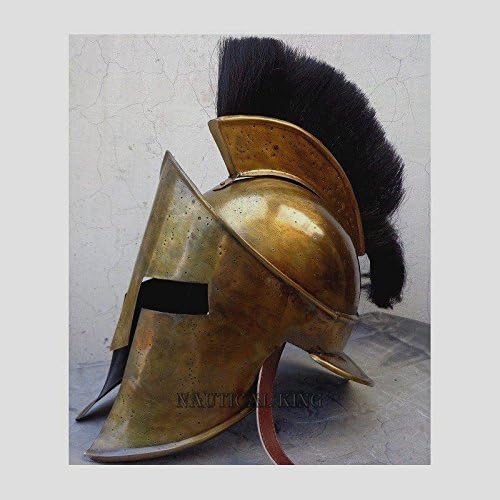 Medieval Antique Armor Greek Spartan King Leonidas 300 Roman Helmet Reenactment