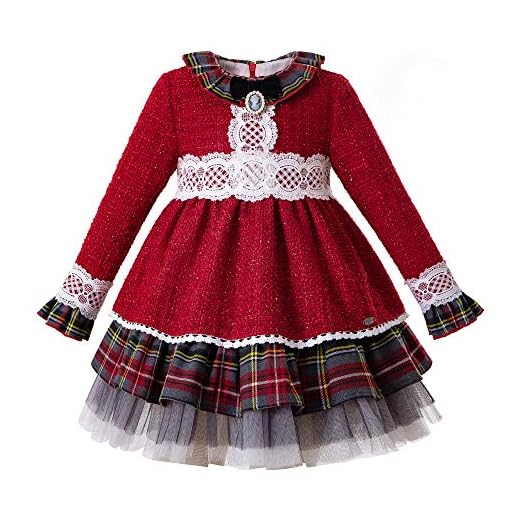 Best looking motogp umbrella girl Charming Red Dress Set for Young Girls