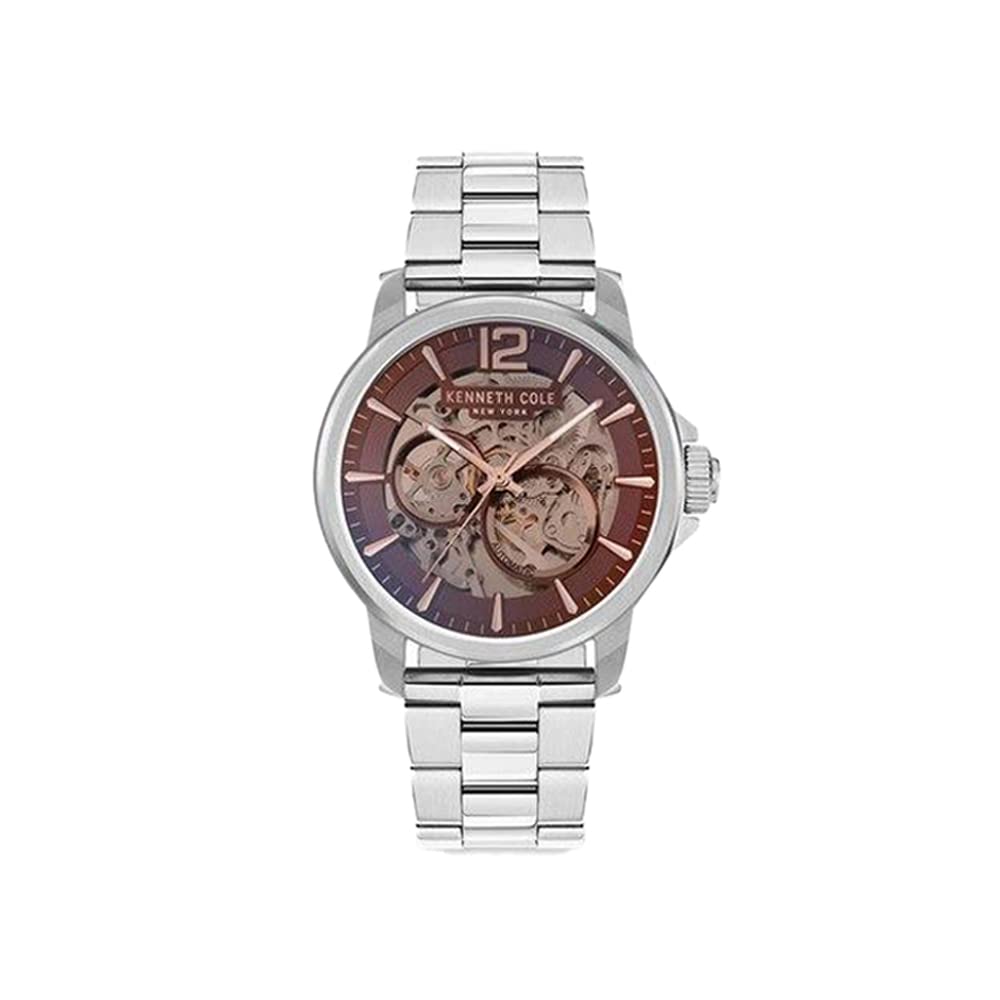 Maroon Dial Automatic Watch for Men-NEKCWGL2124704MN