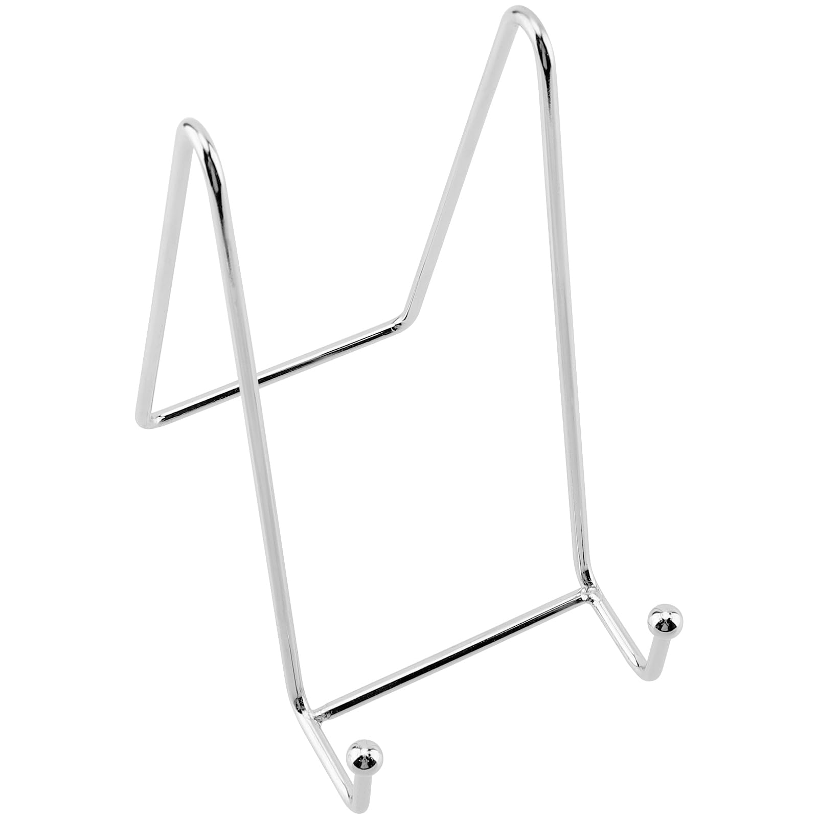 SINJEUN Sztaluga metalowa, 15 cm, stojak na talerze, dekoracja, żelazo, srebro