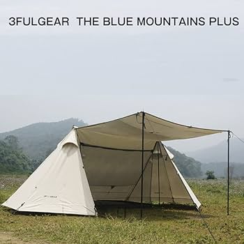 Amazon | 3fulgear Lanshan4plus パップテント 軍幕テント