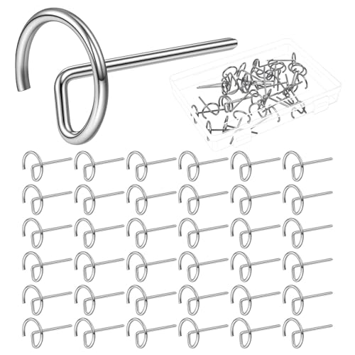 La mejor selección de Pinchos disponible en línea. 48 Solryne 36 pinchos de acero inoxidable de 1.75 pulgadas, redondos reutilizables para parrilla de barbacoa, mini brochetas cortas de metal para bistec, tocino, cocinar en la...