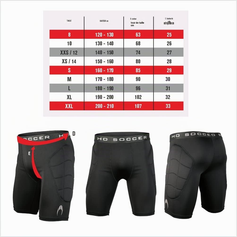Ho Soccer Underwear Short Raven Jr - Pantalon de Sport - Sportif - Mixte Enfant