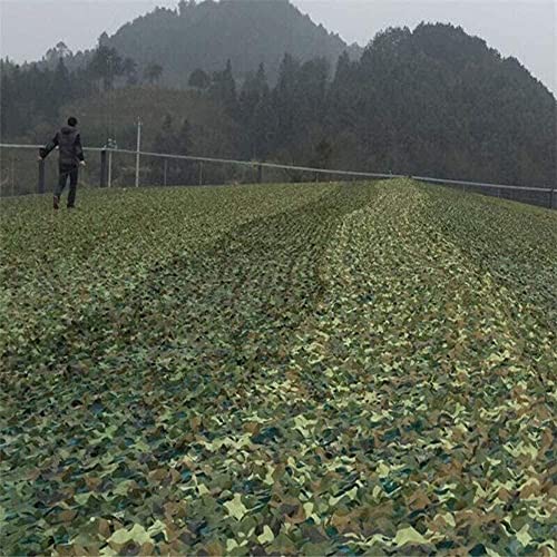 ZHEYANG Tarnnetz Sonnensegel Sichtschutznetz Camo Netting Shade Stoffnetz Camo Woodland Camouflage 210D Oxford Polyester… – Bild 3