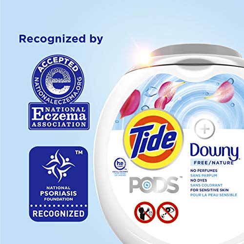 Tide Pods + Downy Free, Laundry Detergent Soap Pods, 61 Count #TOP7
