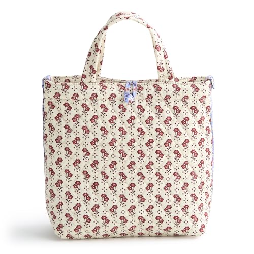 Bolso Tote Mini Original de Algodón Premium para Mujer Vera Bradley miniatura 5
