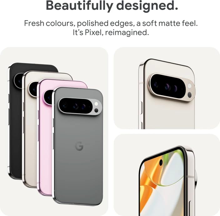 Google Pixel 9 Pro XL (Porcelain, 16GB + 256GB) : Amazon.in