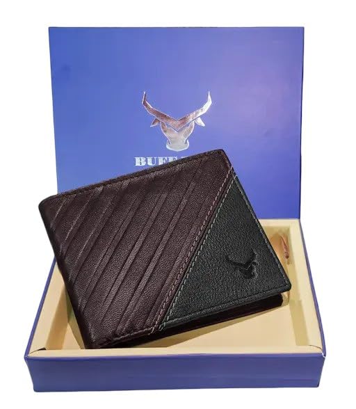 Protected 100% Leather Gift Hamper for Men | Leather Wallet for Men's | Wallets Branded | Wallets for Men (Lee-on Black),Leather Wallet Combo for Men-picture-35