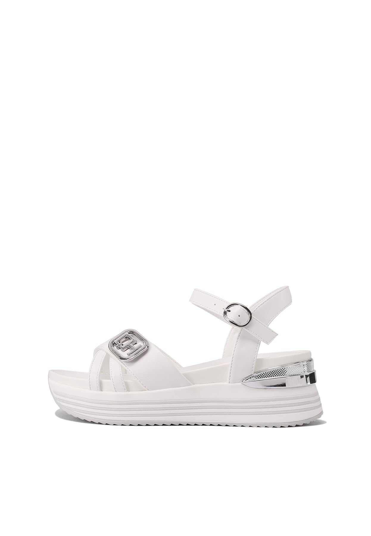 QUEEN HELENA Sandali Platform a Fascia Incrociata Casual Donna X32-221