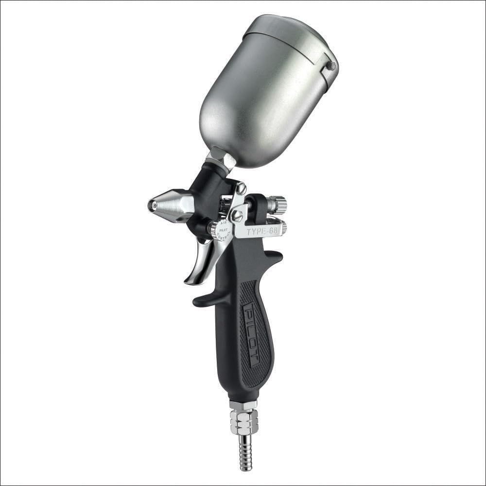PILOT Spray Gun Type - 68S, 140ml Cup Capacity, 0.8mm Stainless