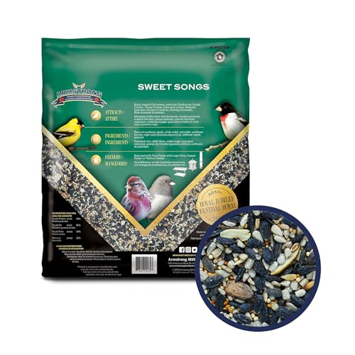 Armstrong Sweet Songs, Premium Wild Bird Food, Songbird and Musical Bird Seed Mix, 2.27KG (5LB) Bag - Image 3