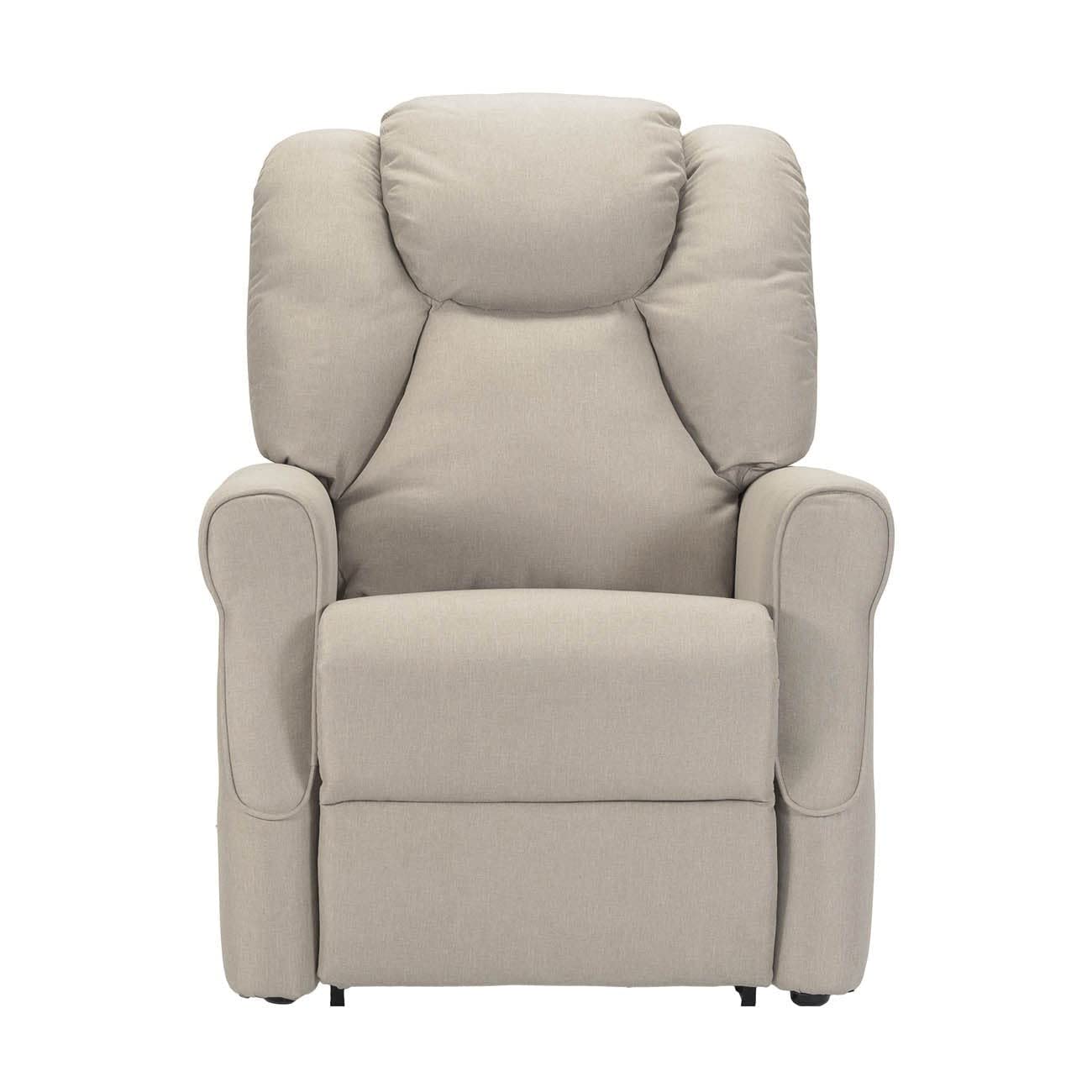 Sime Betty 2 Moteurs PERSONNALISÉ Fauteuil releveur Relax Dispositif Médical système de Roue Doux siège à Micro-Ressorts résistant aux Taches Chanvre