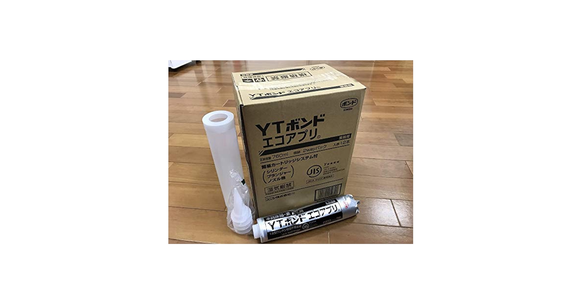 YTボンド エコアプリ 760ml アルミパック 12本二箱 コニシ YTボンドエコアプリ 12本入り | 【買取圓屋】 工務店