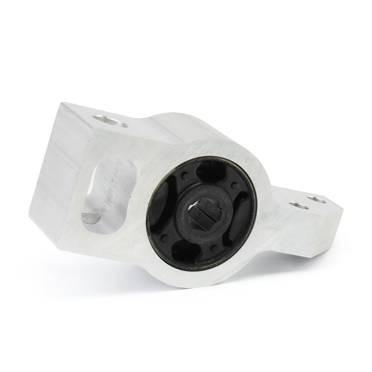 RIDEX PLUS 251T0010P Silent bloc de triangle Arrière Avant Droite Avant Gauche avec support avec support en caoutchouc Compatible avec VW Tiguan I 5N