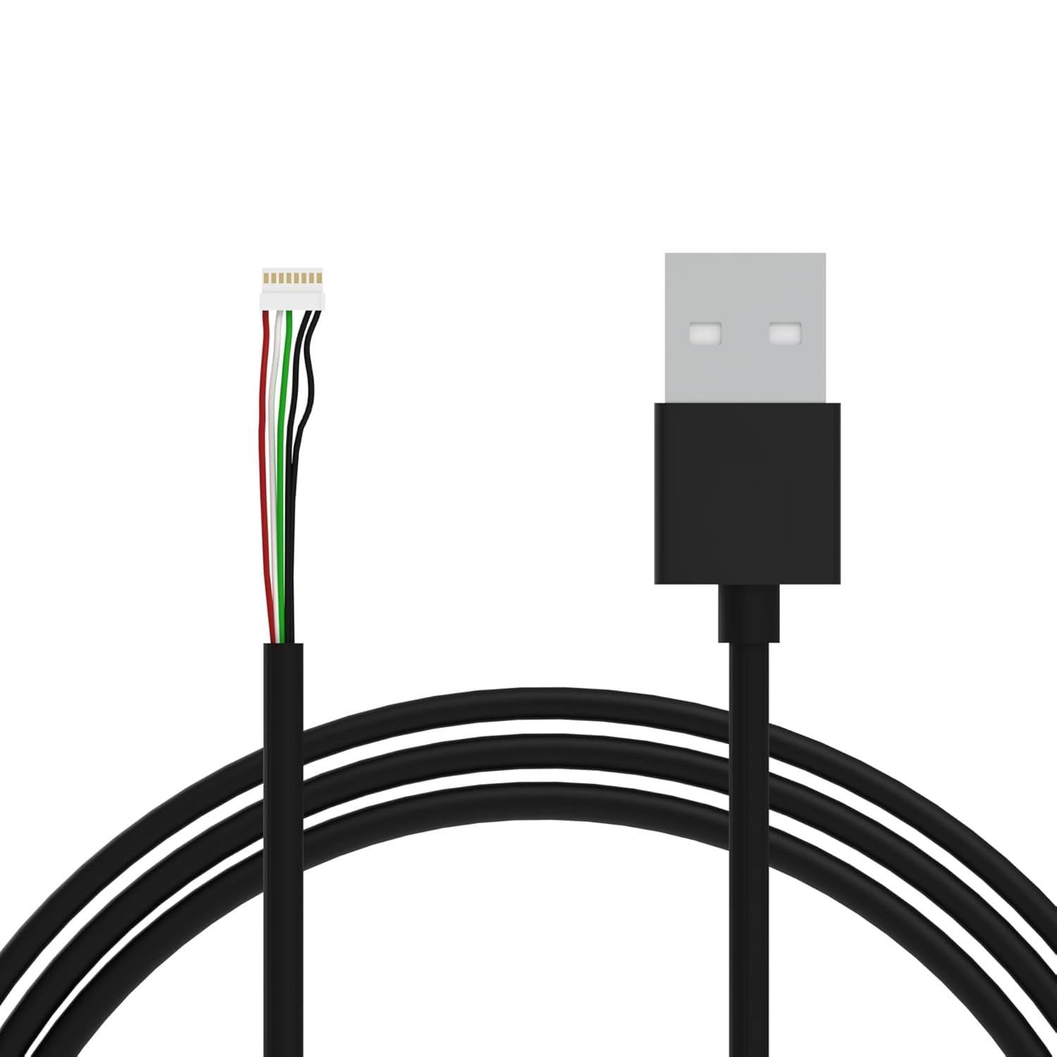 USB 2.0 Cable for Morpho Safran MSO 1300 E/E2/E3, Data Transfer Cables for Biometric Fingerprint Scanner, Durable USB A to Micro-B – Black-image-35