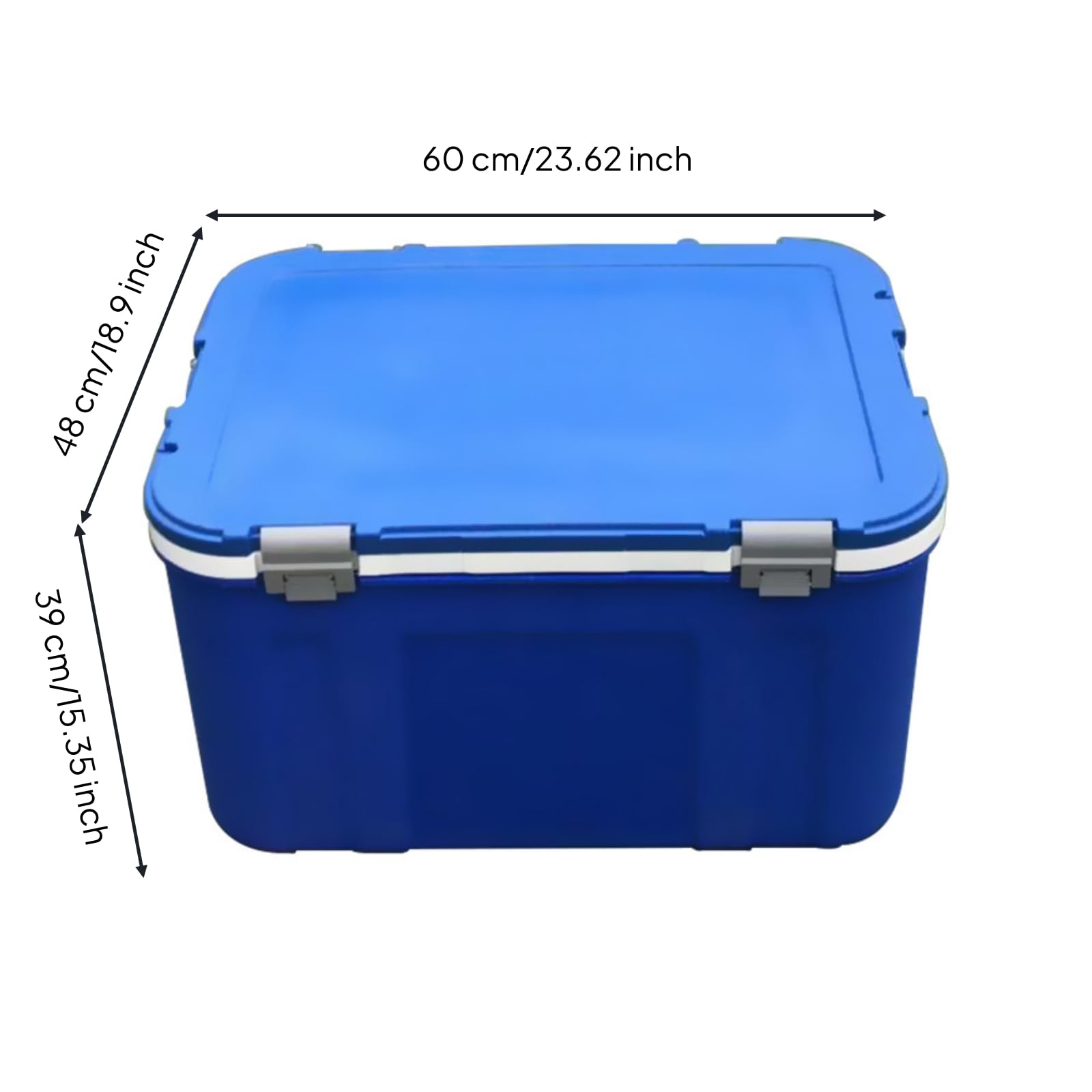 Termico Rettangolare Litri con Coperchio Rigido E Maniglie Frontali per La Movimentazione di Bevande con Isolamento in PU per 8