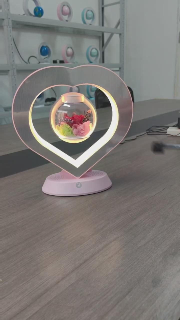 Amazon.com: LoveLin Heart Preserved Rose Flowers with Bluetooth