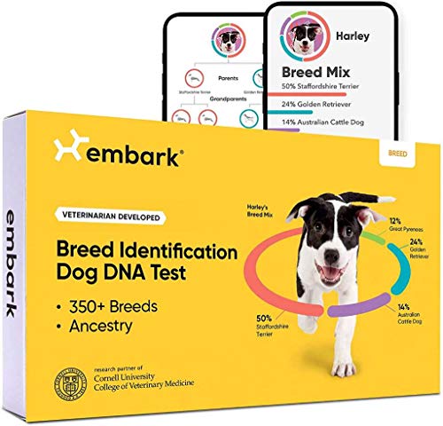 Embark Breed Identification Kit - Most Accurate Dog DNA Testing Kit - 99%...