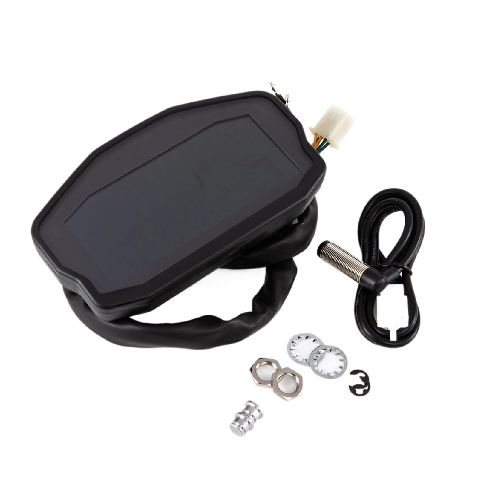 Tablero Digital para Motocicleta De 1, 2 Y 4 Cilindros, Velocímetro LED Universal, Odómetro, Medidor De Marcha Ajustable. Cuentakilómetros